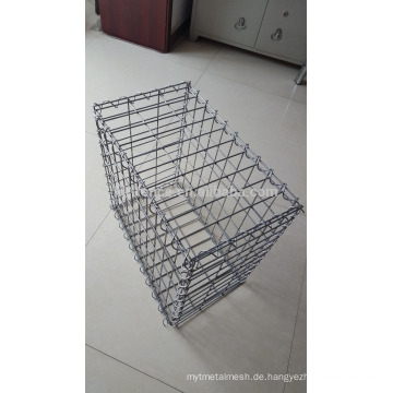 200x30x30cm Größe 50x100mm Mesh Galfan geschweißte Gabione